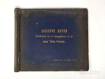 Dischi 78 giri G. Haydn - 1938