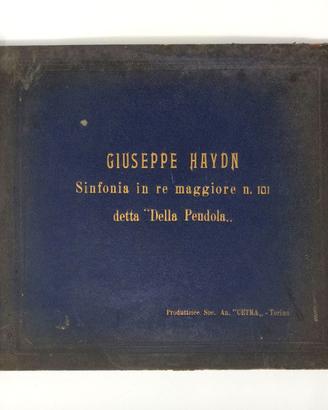 Dischi 78 giri G. Haydn - 1938