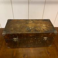 Bauletto cassa baule cassetta legno vintage