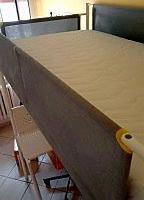 Letto singolo soppalcato