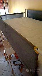 Letto singolo soppalcato