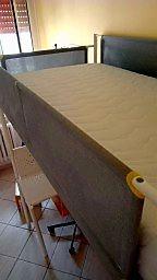 Letto singolo soppalcato