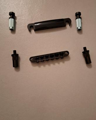 per chitarra ponte tune o matic + stop tail neri 