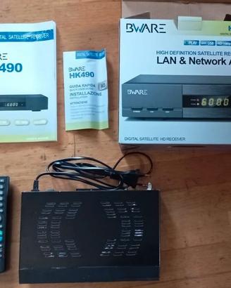 ricevitore satellitare BWARE HK490 