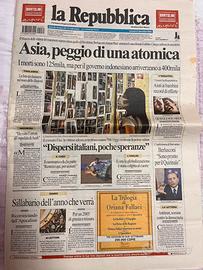 Quitidiano Tsunami Thailandia 2004