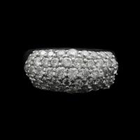 ANELLO A FASCIA IN ORO 18KT BRILLANTI 1.43 CT
