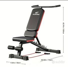 panca pesi multifunzione