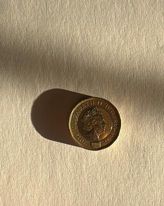 One Pound Elizabeth 2016