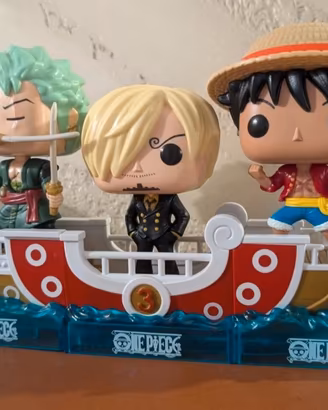 Zoro, Sanji, Luffy One Piece 