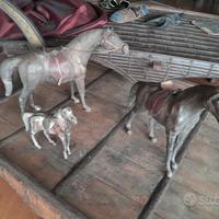 3 Cavallini In Cuoio - Pelle