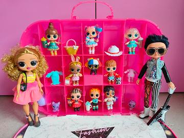 lol Surprise lotto con valigetta espositore 