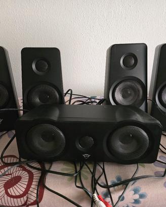 Casse Audio Stereo Trust Gtx 658 Tytan 5.1 90W