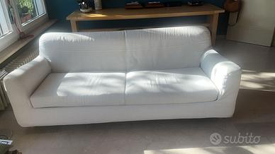 Divano Vibieffe Foderone bianco ecru 198 cm