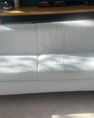 Divano Vibieffe Foderone bianco ecru 198 cm