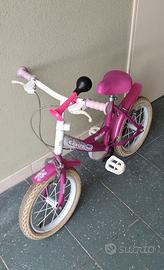 Bici bambina 4-7 anni 14" DINO BIKE