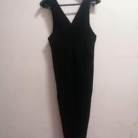 pantalone neve con salopette. 