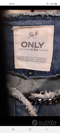 Giubbotto di jeans taglia 36