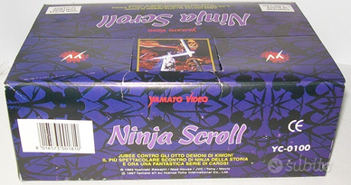 Box Bustine Cards anime Ninja Scroll vintage 1997