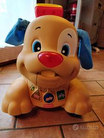 Cane cavalcabile Fisher Price lingua polacca