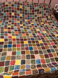 Copriletto matrimoniale uncinetto