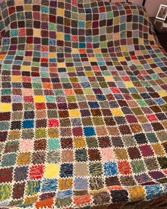 Copriletto matrimoniale uncinetto