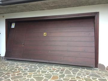 Porta basculante legno tipo silvelox