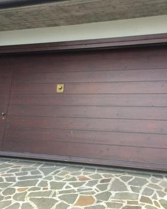 Porta basculante legno tipo silvelox