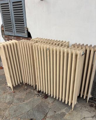termosifoni con piedi antichi
