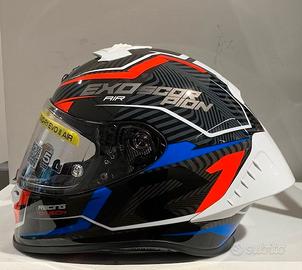 Casco Scorpion Exo-R1 Evo II Air Coup Nero/Rosso/B