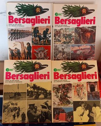 Bersaglieri - Epopea dei fanti piumati -4 volumi