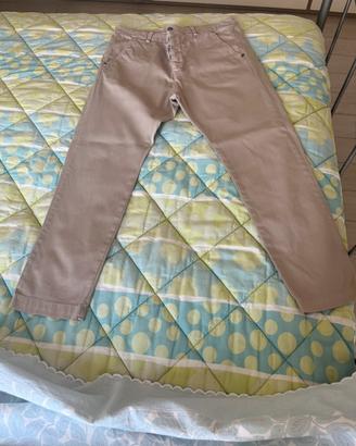 Pantaloni beige Michael Coal