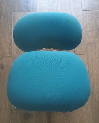 Sedia ergonomica posturale in legno