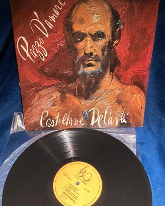 Vinile 33  “ Pazzo D'amore  " Castellane de Carli