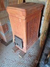 stufa in terracotta 