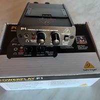 Behringer Powerplay P1  + cavo Oyade RCA/XLR