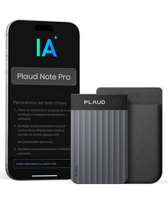 📢 Plaud Note Pro,Registratore Vocale AI come nuovo