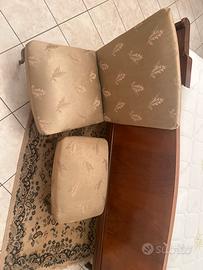 Seggiolina e pouf letto
