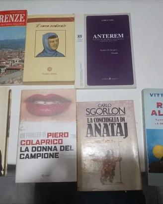 Lotto 7 Libri Vari Narrativa Saggistica Geografia