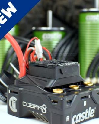 COBRA 8 W/1512-1800KV SENSORE Castle creations 1/8