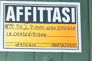 Ampio appartamento uso ufficio in condivisione