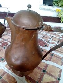 caffettiera in rame 