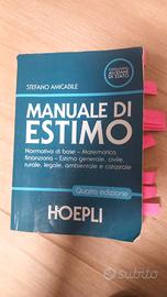 Libro di Manuale di ESTIMO