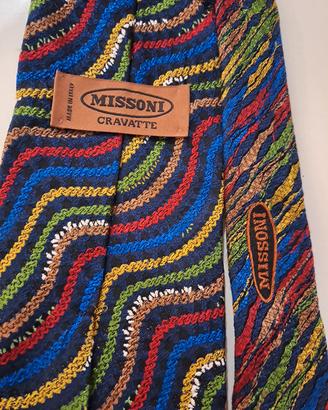 cravatta vintage Missoni