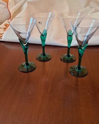 bicchieri da martini Luigi Bormioli Emerald Green 