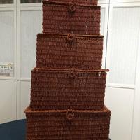 Set bauletti in Rattan 