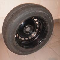 Ruota Scorta 16". Cerchio con 5 fori. 