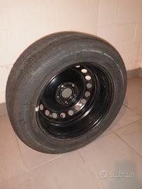 Ruota Scorta 16". Cerchio con 5 fori. 