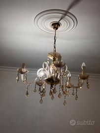 3 Lampadari in cristallo ( vendibili separatamente