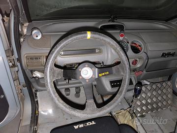 auto da pista più carrello 