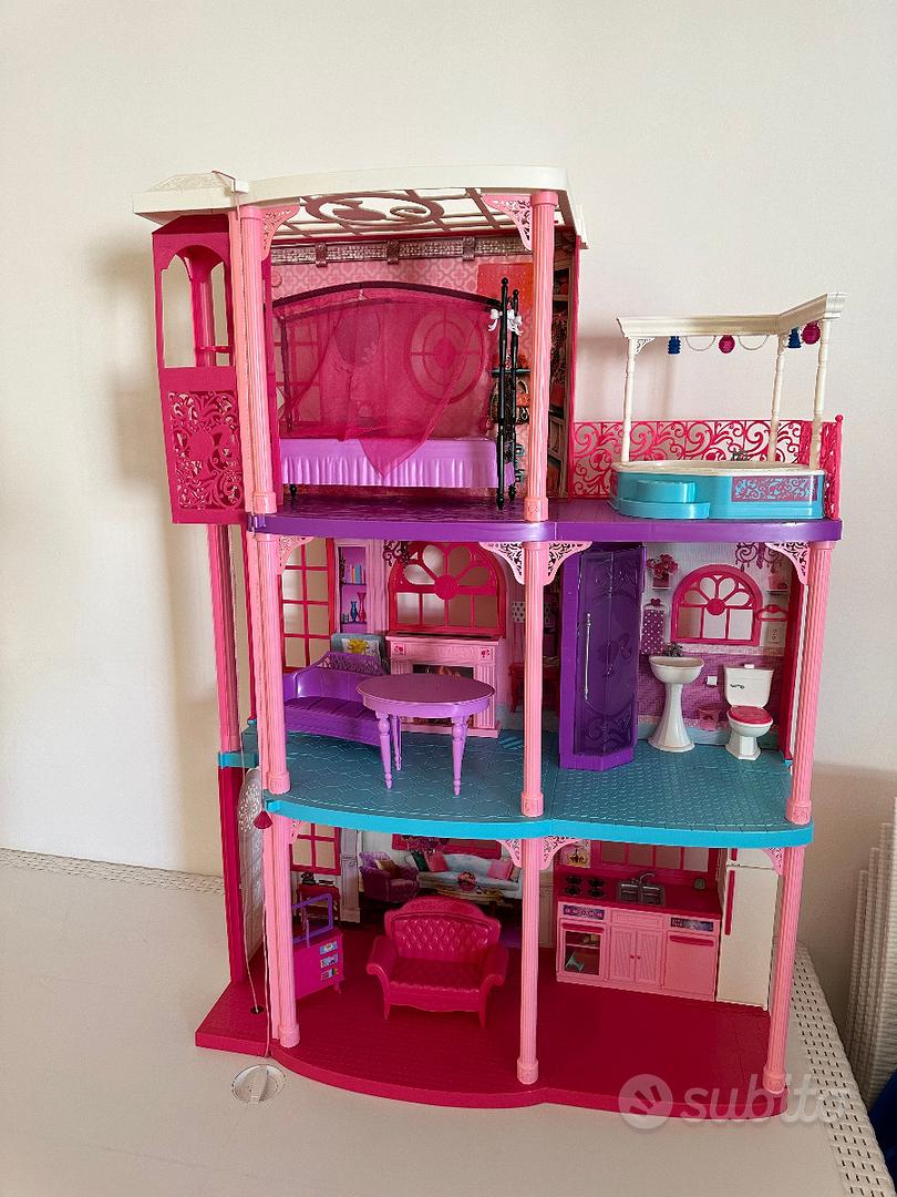 Casa di barbie store con ascensore anni 80